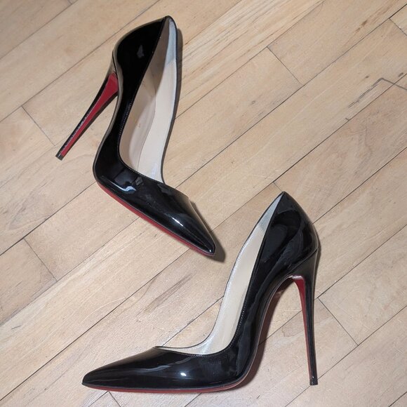 Christian Louboutin | So Kate 120 Patent Leather Pumps - Picture 3 of 15
